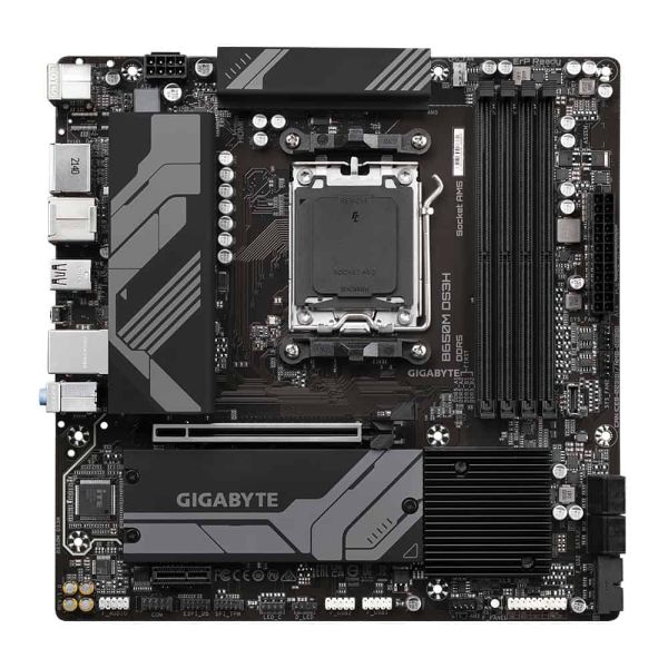 GIGABYTE B650M DS3H moederbord AMD B650 Socket AM5 micro ATX (B650M DS3H) GIGABYTE B650M DS3H moederbord AMD B650 Socket AM5 micro ATX (B650M DS3H)