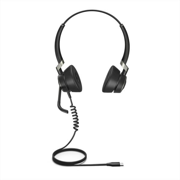 Jabra Engage 50 Headset Bedraad Hoofdband Kantoor/callcenter USB Type-C Bluetooth Zwart (5099-610-189)
