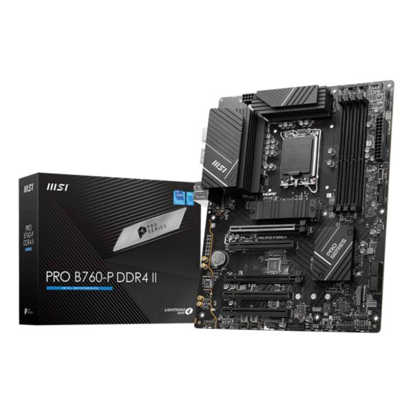 MSI PRO B760-P DDR4 II moederbord Intel B760 LGA 1700 ATX (PRO B760-P DDR4 II)