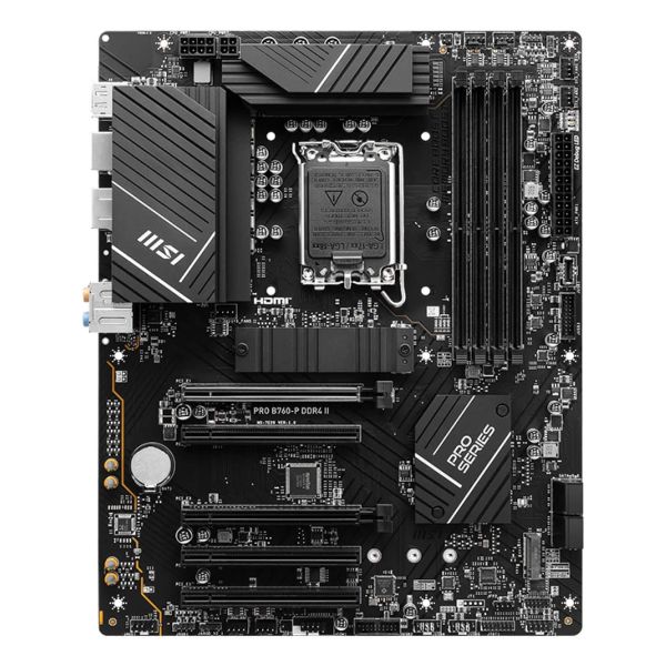 MSI PRO B760-P DDR4 II moederbord Intel B760 LGA 1700 ATX (PRO B760-P DDR4 II)