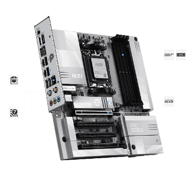 MSI PRO B850M-A WIFI (PRO B850M-A WIFI PZ)