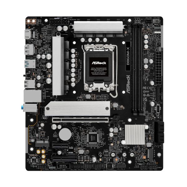 ASRock B860M-X Moederbord (90-MXBRU0-A0UAYZ)
