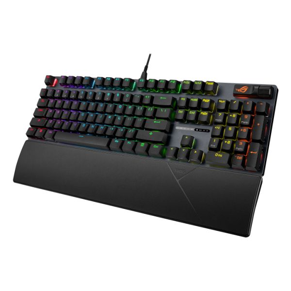 ASUS ROG Strix Scope II X toetsenbord Gamen USB Zwitsers Zwart (90MP03XF-BKWA00)