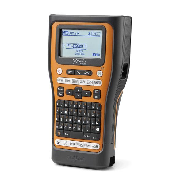 Brother PT-E560BTVP labelprinter Thermo transfer 180 x 180 DPI 20 mm/sec Bedraad en draadloos HSE/TZe Bluetooth QWERTY (PTE560BTVPG5)
