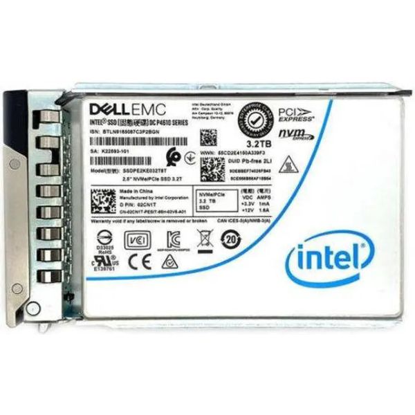 Dell 3.2TB SSD 2.5 NVMe PCIe Gen3 (14NHK-RFB)