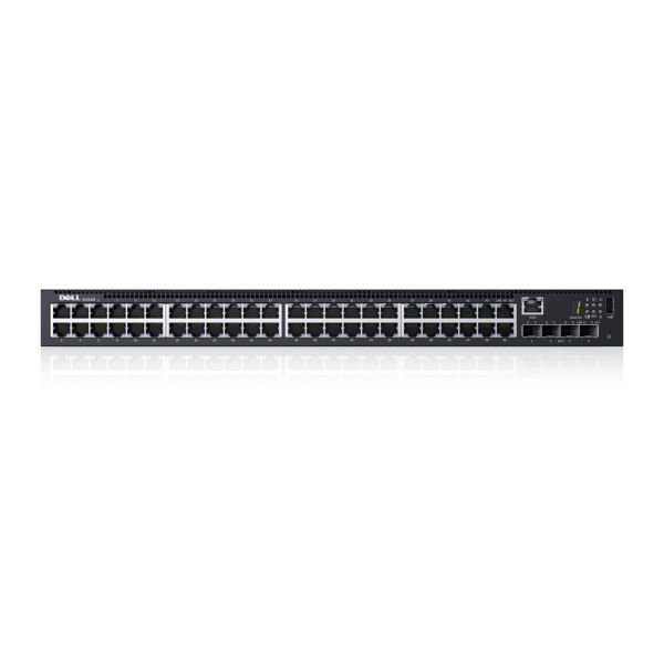 DELL N1548 Managed L3 Gigabit Ethernet (10/100/1000) 1U Zwart (210-AEVZ)