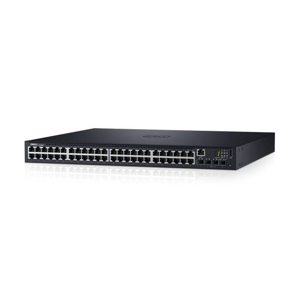 DELL N1548 Managed L3 Gigabit Ethernet (10/100/1000) 1U Zwart (210-AEVZ)