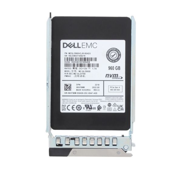 Dell 960GB SSD NVMe PCIe Gen (6HYWM)