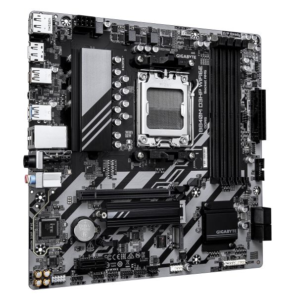 GIGABYTE B840M D3HP WIFI6E AMD B840 Socket AM5 micro ATX (B840M D3HP WF6E)