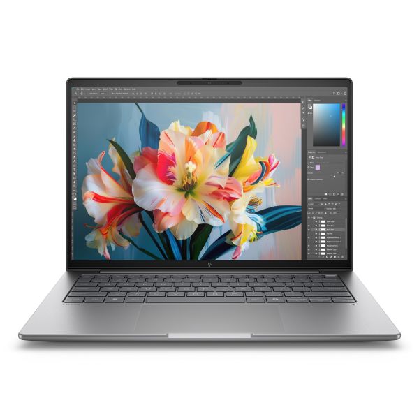 HP ZBook 8 G1i 14 U7-255H/24GB2/1TBM2/16WUXGA W11P/WLAN/BT/CAM/FPR/Nvidia RTX 500 Ada 4GB Intel Core Ultra 7 Mobiel werkstation 35,6 cm (14") Touchscreen WUXGA 24 GB DDR5-SDRAM 1 TB SSD Wi-Fi 7 (802.11be) Windows 11 Pro AI Workstation, AI PC Zilver (B72W8