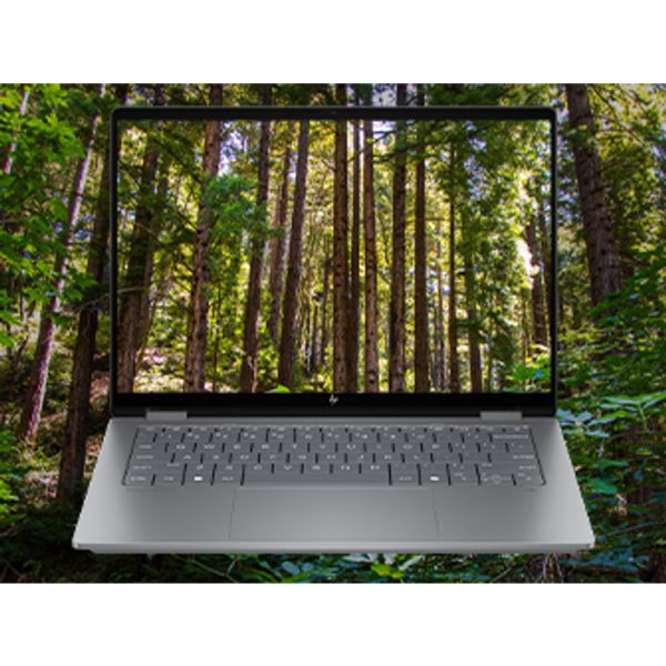 HP OmniBook X FlipNGAI 14-fk0050nd NL Copilot+ PC AMD Ryzen AI 5 340 Hybride (2-in-1) 35,6 cm (14") Touchscreen 2K 16 GB LPDDR5x-SDRAM 512 GB SSD Wi-Fi 7 (802.11be) Windows 11 Home Zilver (BL8W8EA#ABH)