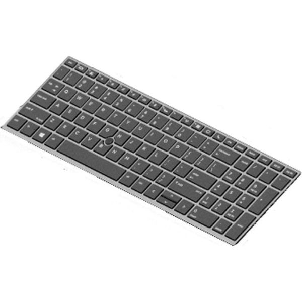 HP SPS Toetsenbord met Backlight (Hebreeuws) (P42145-BB1)