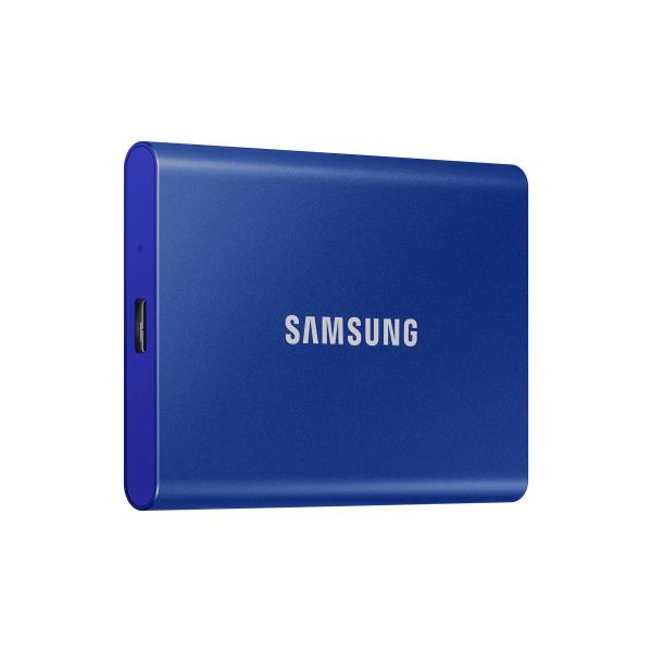 Samsung Portable SSD T7 1 TB USB Type-C 3.2 Gen 2 (3.1 Gen 2) Blauw (MU-PC1T0H/WW)