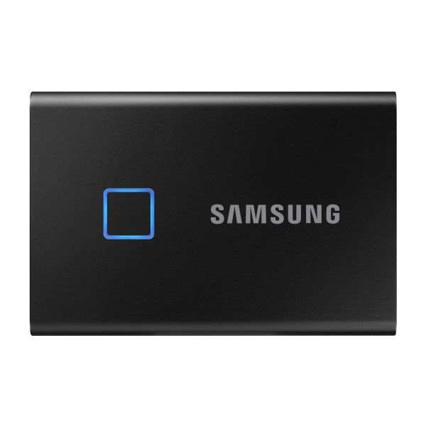 Samsung MU-PC1T0K, T7 Touch, 1000 GB, USB Type-C, 3.2 Gen 2 (3.1 Gen 2), 1050 MB/s, Wachtwoordbeveiliging, Zwart (MU-PC1T0K/WW)