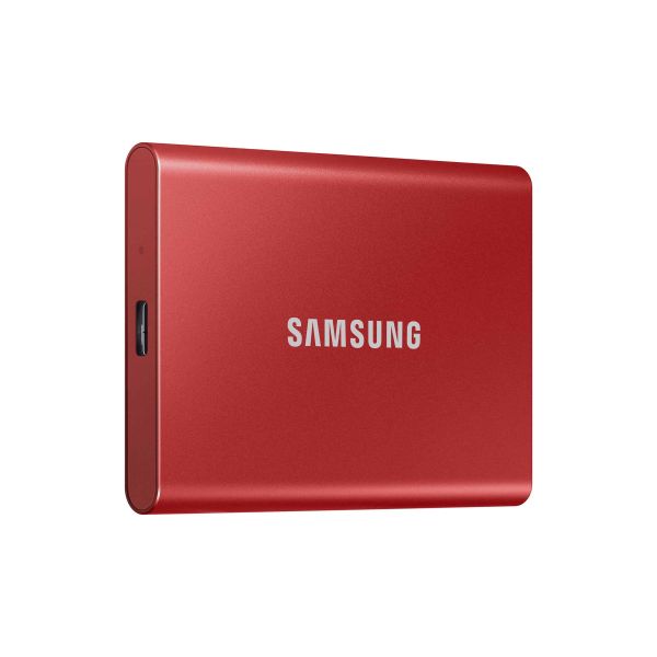 Samsung Portable SSD T7 1000 GB Rood (MU-PC1T0R/WW)