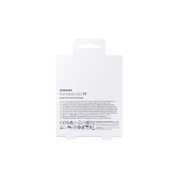 Samsung Portable SSD T7 1000 GB Rood (MU-PC1T0R/WW)