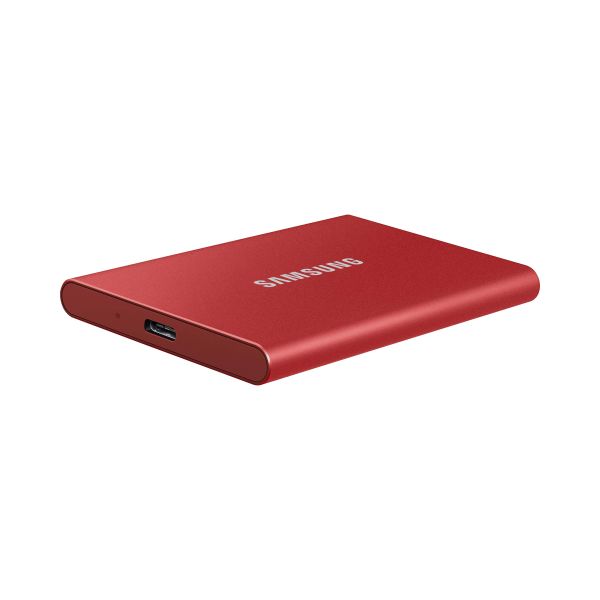 Samsung Portable SSD T7 1000 GB Rood (MU-PC1T0R/WW)