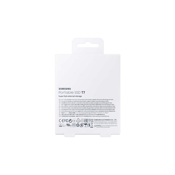 Samsung Portable SSD T7 2000 GB Blauw (MU-PC2T0H/WW)