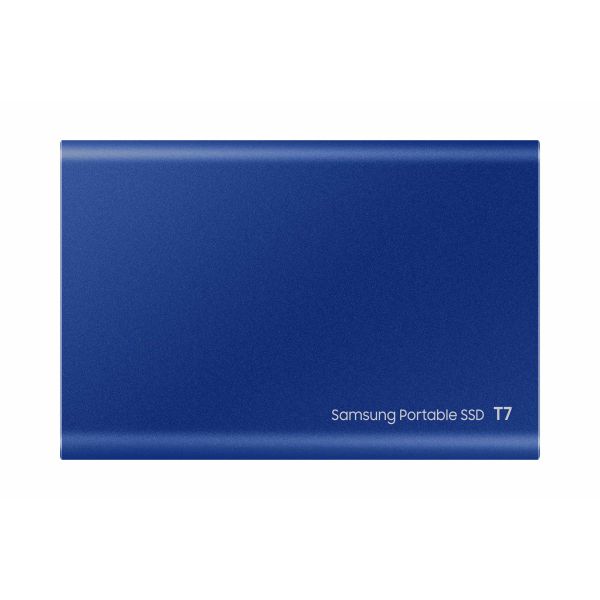 Samsung Portable SSD T7 500 GB USB Type-C 3.2 Gen 2 (3.1 Gen 2) Blauw (MU-PC500H/WW)