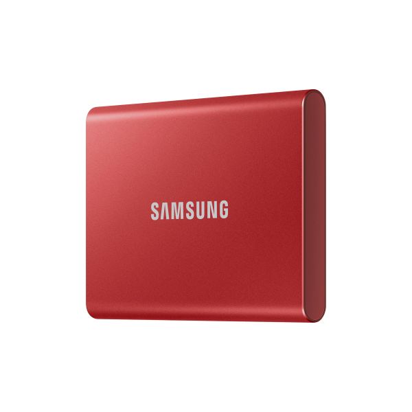 Samsung Portable SSD T7 500 GB USB Type-C 3.2 Gen 2 (3.1 Gen 2) Rood (MU-PC500R/WW)