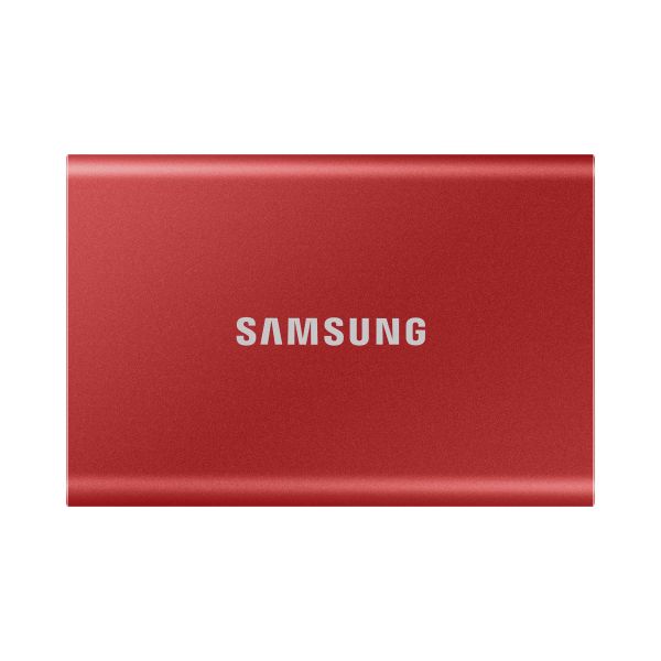 Samsung Portable SSD T7 500 GB USB Type-C 3.2 Gen 2 (3.1 Gen 2) Rood (MU-PC500R/WW)