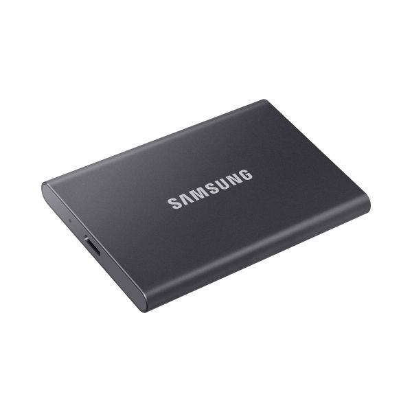 Samsung Portable SSD T7 500 GB Grijs (MU-PC500T/WW)  Samsung Portable SSD T7 500 GB Grijs (MU-PC500T/WW)