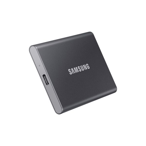 Samsung Portable SSD T7 500 GB Grijs (MU-PC500T/WW)  Samsung Portable SSD T7 500 GB Grijs (MU-PC500T/WW)
