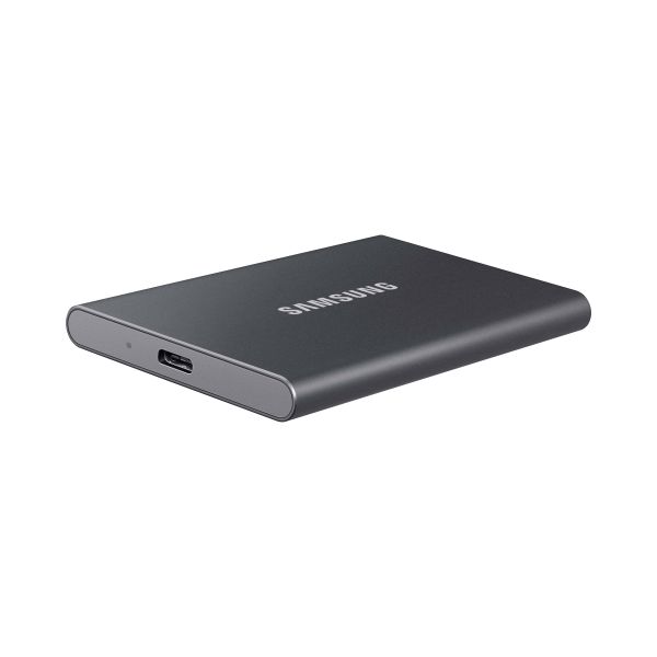 Samsung Portable SSD T7 500 GB USB Type-C 3.2 Gen 2 (3.1 Gen 2) Grijs (MU-PC500T/WW)