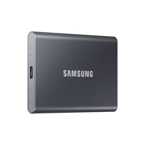 Samsung Portable SSD T7 500 GB USB Type-C 3.2 Gen 2 (3.1 Gen 2) Grijs (MU-PC500T/WW)