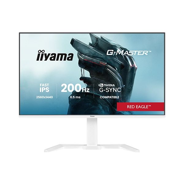 iiyama G-MASTER GB2771QSU-W1 computer monitor 68,6 cm (27") 2560 x 1440 Pixels Wide Quad HD Wit (GB2771QSU-W1)