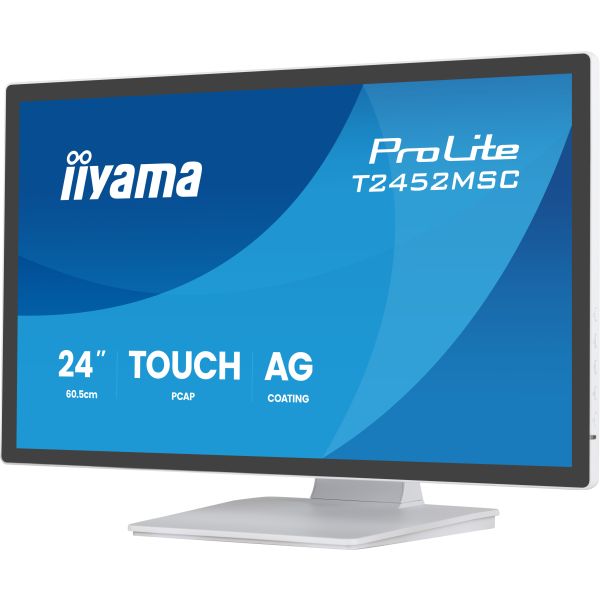 iiyama ProLite T2452MSC-W2AG computer monitor 61 cm (24") 1920 x 1080 Pixels Full HD Touchscreen (T2452MSC-W2AG)