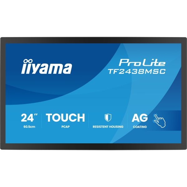 iiyama TF2438MSC-B2 aanraakbedieningspaneel 60,5 cm (23.8") 1920 x 1080 Pixels (TF2438MSC-B2)