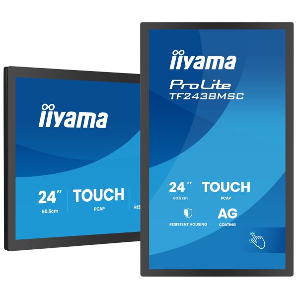 iiyama TF2438MSC-B2 aanraakbedieningspaneel 60,5 cm (23.8") 1920 x 1080 Pixels (TF2438MSC-B2)