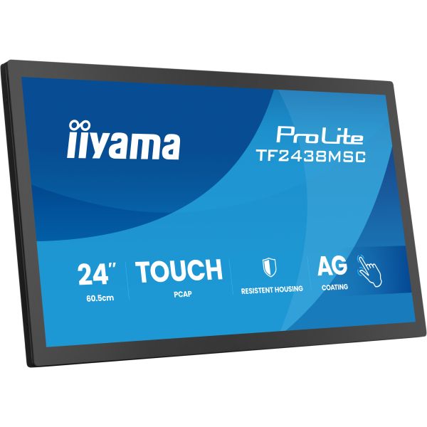 iiyama TF2438MSC-B2 aanraakbedieningspaneel 60,5 cm (23.8") 1920 x 1080 Pixels (TF2438MSC-B2)