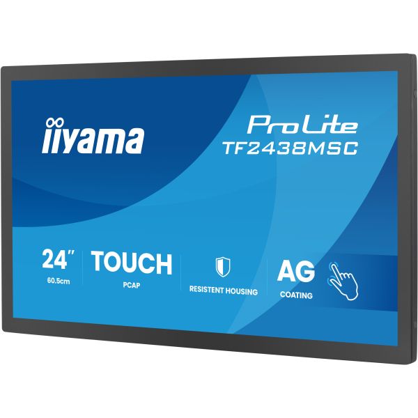 iiyama TF2438MSC-B2 aanraakbedieningspaneel 60,5 cm (23.8") 1920 x 1080 Pixels (TF2438MSC-B2)