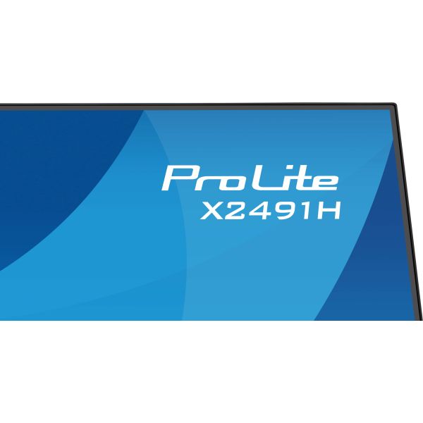 iiyama ProLite X2491H-B1 computer monitor 60,5 cm (23.8") 1920 x 1080 Pixels Full HD LCD Zwart (X2491H-B1)