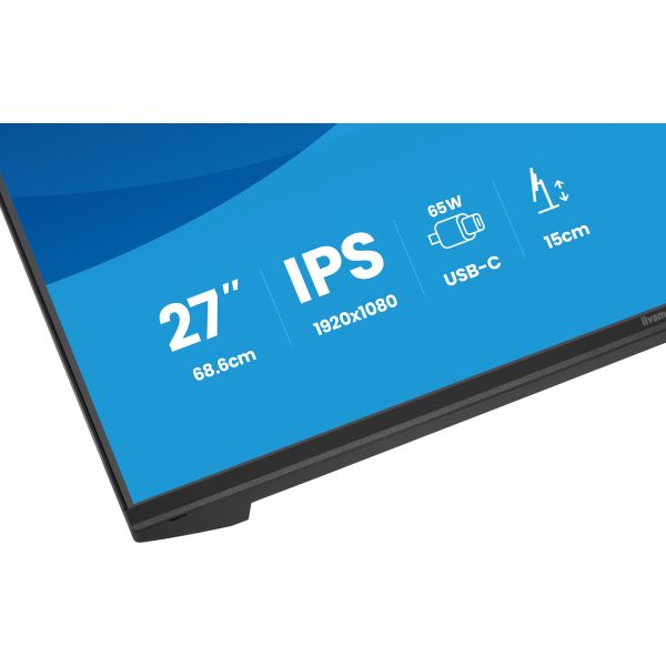 iiyama ProLite XB2797HSN-B1 computer monitor 68,6 cm (27") 1920 x 1080 Pixels Full HD LCD Zwart (XB2797HSN-B1)