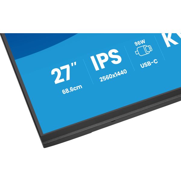 iiyama ProLite XB2797QSNP-B1 computer monitor 68,6 cm (27") 2560 x 1440 Pixels Quad HD Zwart (XB2797QSNP-B1)