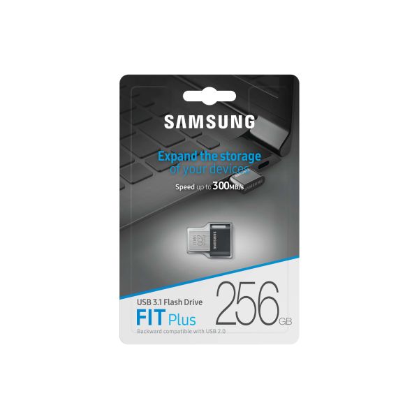 Samsung MUF-256AB USB flash drive 256 GB USB Type-A 3.2 Gen 1 (3.1 Gen 1) Grijs, Zilver (MUF-256AB/APC)