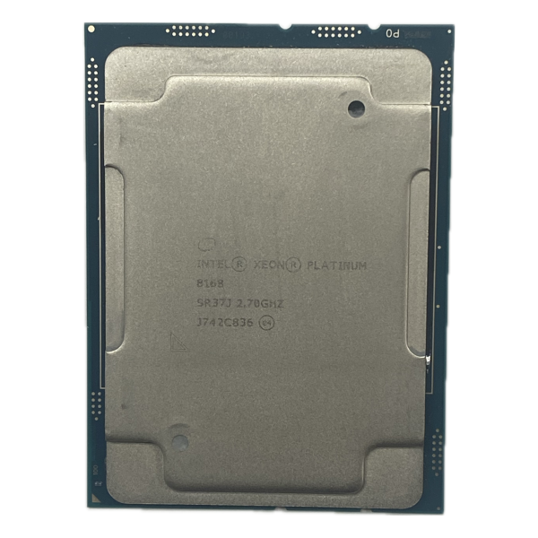 INTEL XEON 24 CORE CPU PLATINUM 8168 33MB 2.70GHZ 205W (2666) (SR37J)