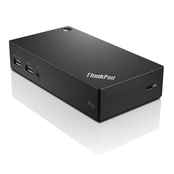 Lenovo Think Pad USB 3.0 Pro Bedraad USB 3.2 Gen 1 (3.1 Gen 1) Type-A Zwart (40A70045SA)