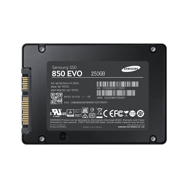 Samsung 850 EVO SATA III 2.5inch SSD (MZ-75E250B/EU)