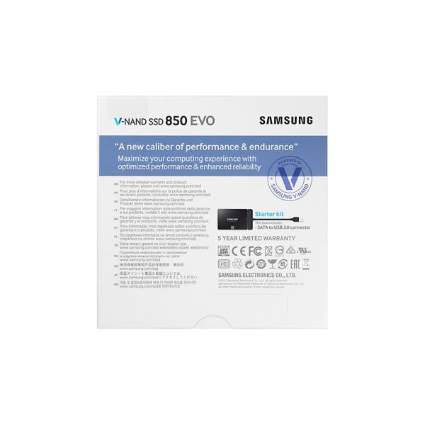 Samsung 850 EVO SATA III 2.5inch SSD (MZ-75E250B/EU)