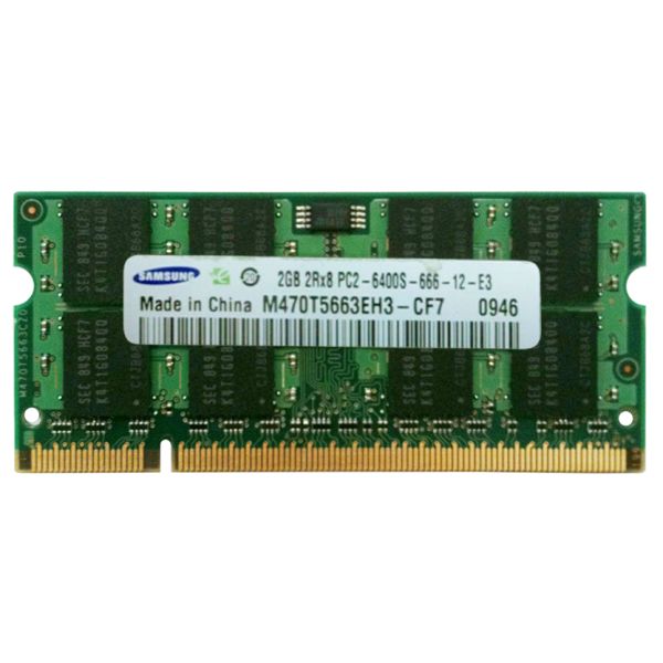 Samsung M470T5663EH3-CF7 2GB DDR2 SO-DIMM 800MHz (M470T5663EH3-CF7)