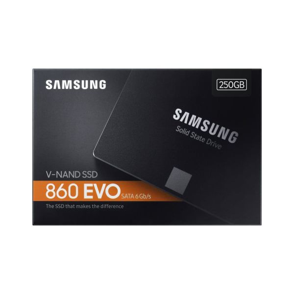 Samsung 860 EVO 250 GB 2.5" SATA III MLC (MZ-76E250B/EU) Samsung 860 EVO 250 GB 2.5" SATA III MLC (MZ-76E250B/EU)