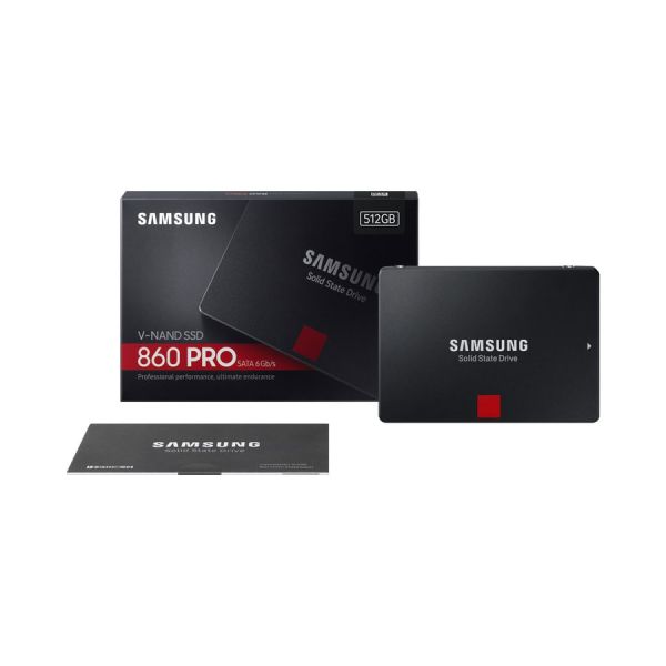 Samsung 860 PRO 2.5" 512 GB SATA III V-NAND MLC (MZ-76P512B/EU)