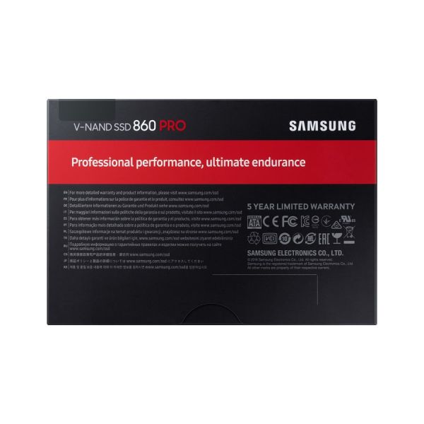 Samsung 860 PRO 2.5" 512 GB SATA III V-NAND MLC (MZ-76P512B/EU)