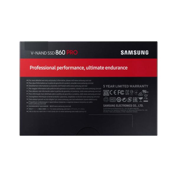 Samsung 860 PRO 512 GB 2.5" SATA III V-NAND MLC (MZ-76P512B/EU) Samsung 860 PRO 512 GB 2.5" SATA III V-NAND MLC (MZ-76P512B/EU)