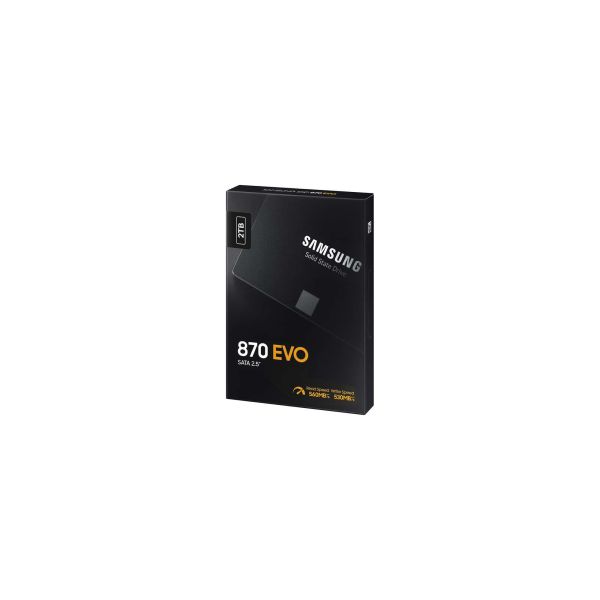 Samsung 870 EVO 2 TB 2.5" SATA III V-NAND MLC (MZ-77E2T0B/EU) Samsung 870 EVO 2 TB 2.5" SATA III V-NAND MLC (MZ-77E2T0B/EU)