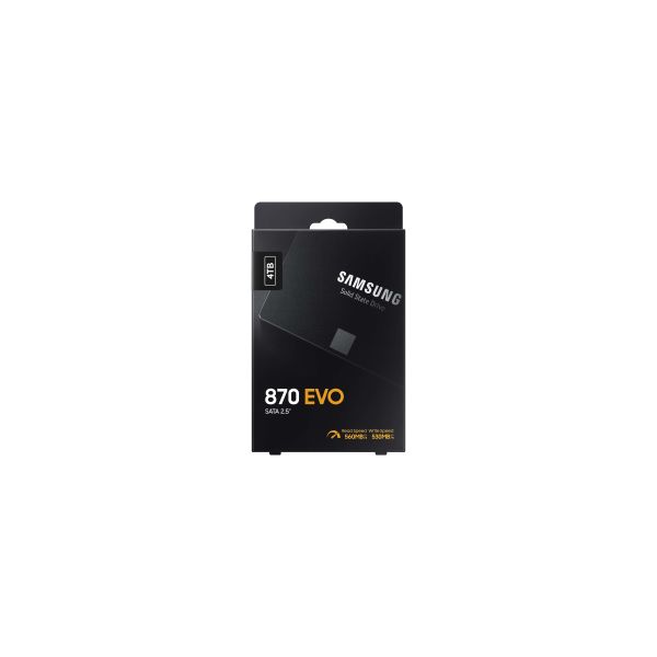 Samsung 870 EVO 2.5" 4 TB SATA III V-NAND (MZ-77E4T0B/EU)